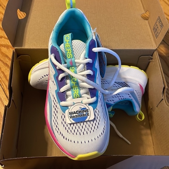 Skechers elite sport pro Radiant Squad Multi color, white and neon New - Picture 2 of 6